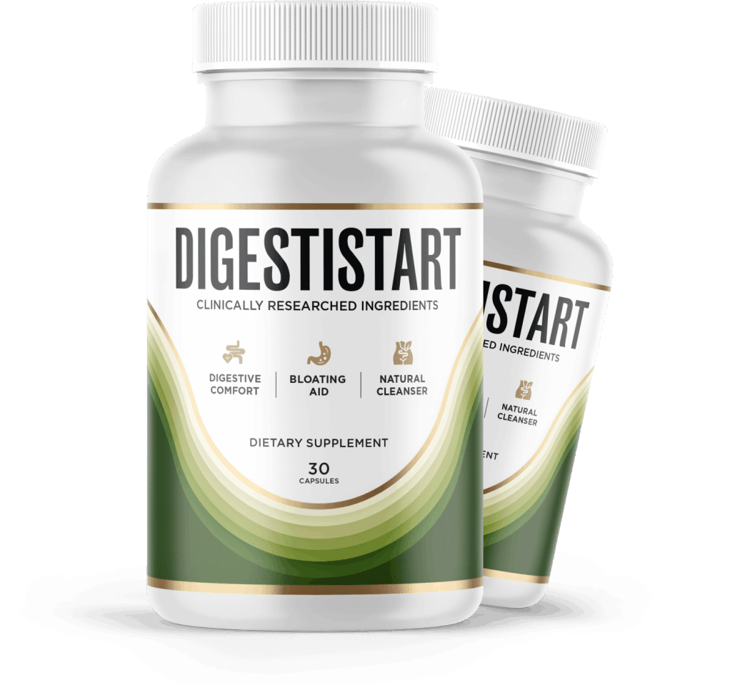 Close-up of DigestiStart capsules
